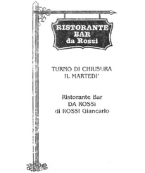 RISTORANTE BAR DA ROSSI